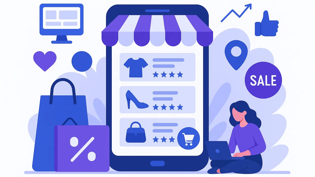 Professional eCommerce platform showcasing modern design and functionality