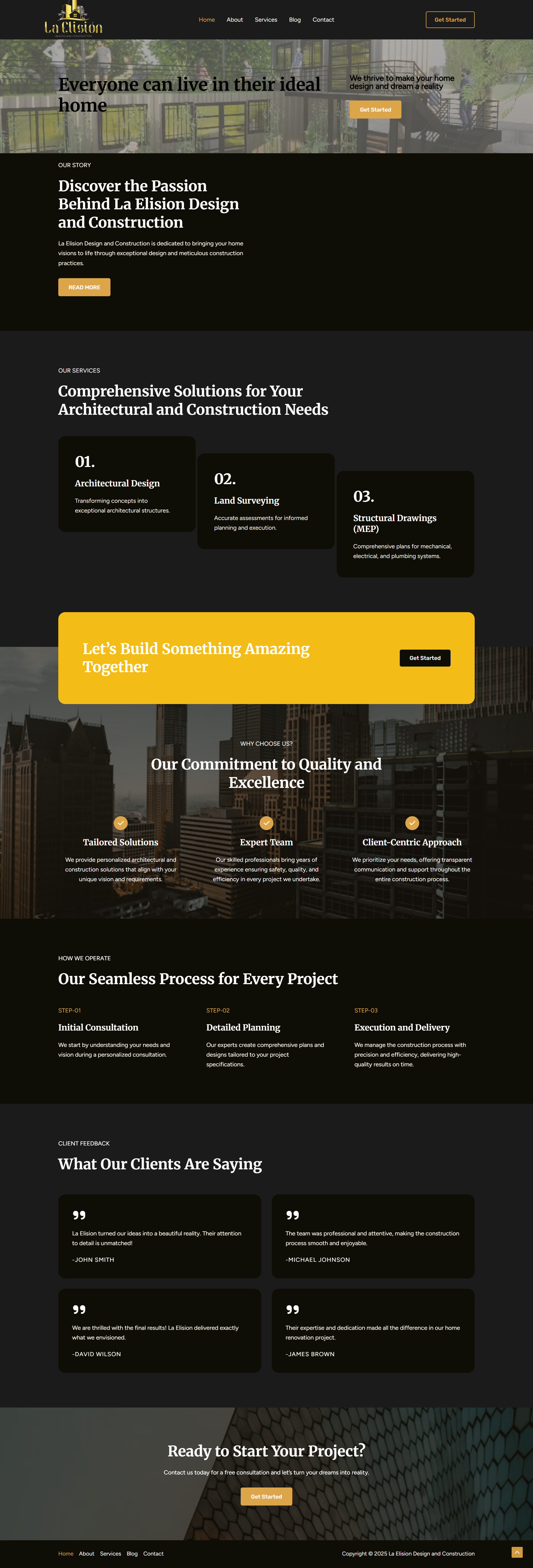 Laecon Designs — header preview